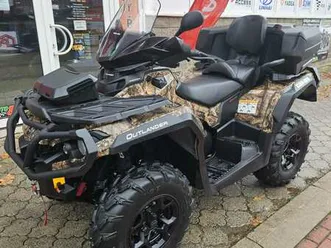 can-am outlander max 1000 xt , pouze 1.676 km, dph, kufr+tažné+naviják