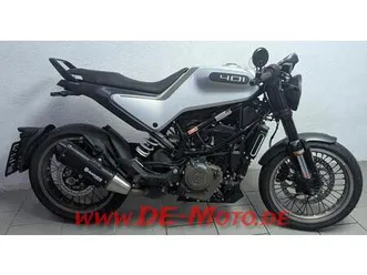 husqvarna vitpilen 401 cafe racer speichenräder lenkerendenspiege