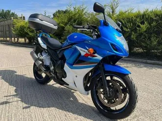2014 14 suzuki gsx 650 fal2 gsx650f gsx650 f abs bluewhite sports tourer