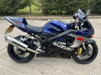 2005 05 suzuki gsxr 750 k5 gsxr750 sports superbike cbr blue