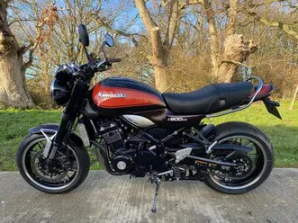kawasaki z900rs 2020, 5,277 miles, service history, stunning example