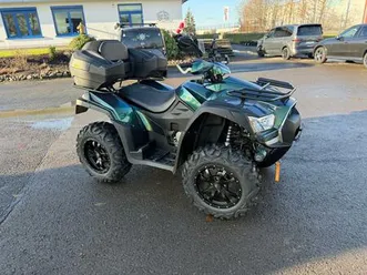 quad kymco mxu 700 mit allrad 4x4 seilwinde lof