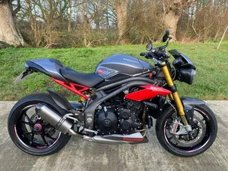triumph speed triple 1050 r, 2018, 11,887 miles,