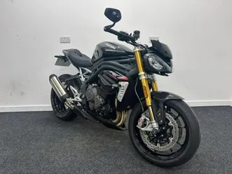 triumph speed triple 1200rs ** long mot - ohlins - shifter **