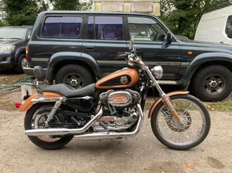 harley-davidson xl1200c custom sport 105th anv model (rare bike) only 4400 mls