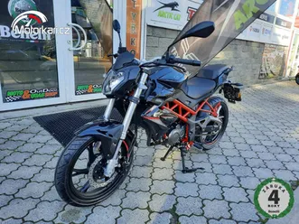 benelli bn 125, záruka 4 roky, nový model euro 5+