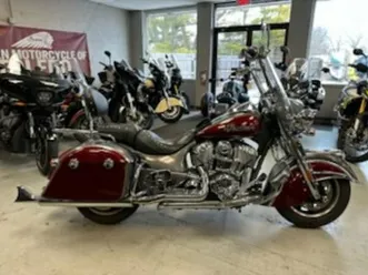 2017 indian springfield steel gray over burgundy metallic
