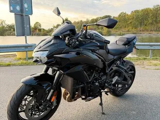 kawasaki zh2 - bodis sportauspuff - 5900 kilometer - allblack