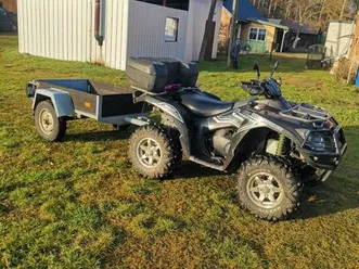 kawasaki brute force 750, 2015 plus przyczepka drezdenko