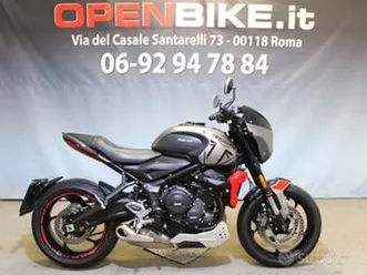 triumph trident 660 abs e5 02/2021 km 9100