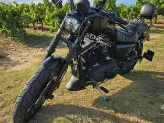 harley davidson 883 iron sportster all black