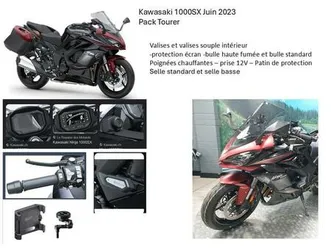 ② kawasaki ninja 1000sx tourer