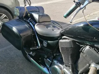 suzuki 1400 intruder plus remorque
