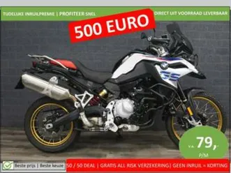 bmw f 850 gs (bj 2018) abs tc cruisse controle — motoren | bmw — marktplaats