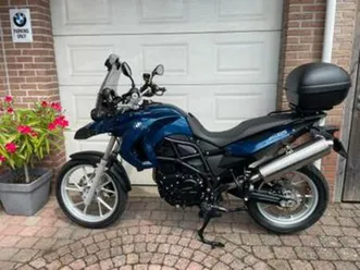 bmw f650gs 2010 biaritzblauw schitterend — motoren | bmw — marktplaats