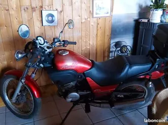 lot motos cagiva 125 roadster et aprilia 125 red rose