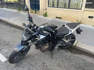 cb 500 f honda noire & grise