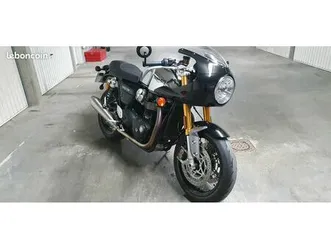vend moto triumph thruxton 1200 rs. chrome edition