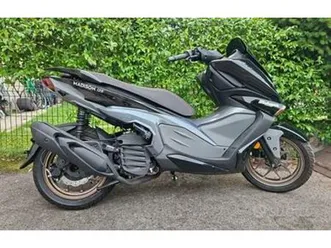 malaguti madison 125 cc black liquid cooled