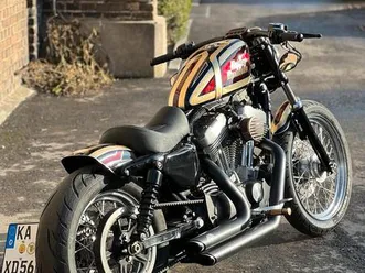 sportster halrey davidson 883 custom xl2 chopper
