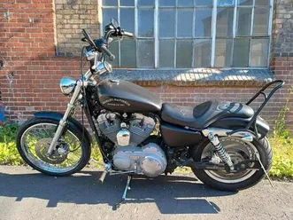 harley sporster custom 883, 5hd, remus