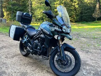 triumph tiger 1200 xc explorer – janvier 2015 – abs – bagagerie intégrale