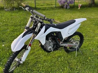 ktm 250 sx-f 2012 – 28h compteur – akrapovic / hinson / jantes excel