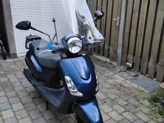 sym fiddle ii scooter met geel kenteken — scooters | sym — marktplaats