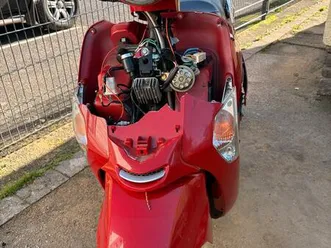 kymco like 50 roller - wiederaufbau nach diebstahl