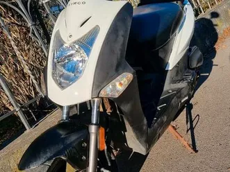 50 ccm kymco agility roller mit sportauspuff legal mit papieren!