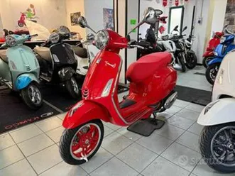 piaggio vespa 125 primavera new 125 euro 5+ red