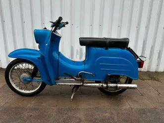 simson schwalbe kr 51/1 blau 3-gang scheunenfund läuft