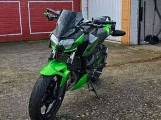 kawasaki z400 mit viel zubehör