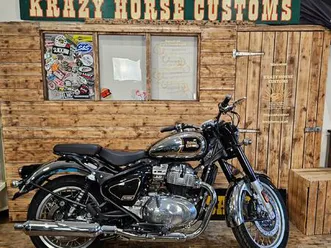 royal enfield classic 650 black/chrome