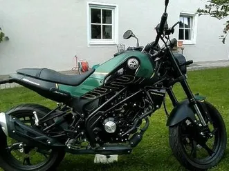 weihnachtsangebot: grüne benelli leo 125