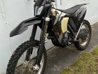 ktm exc 350 (keine 450 supermoto) mit vielen neuteilen!