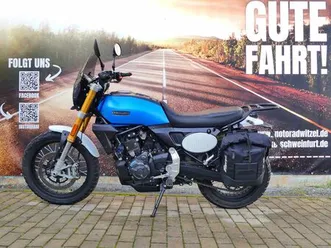 fantic caballero 700 scrambler wie neu,viel zubehör!