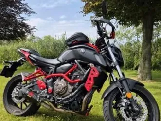 ② yamaha mt07: 7300km