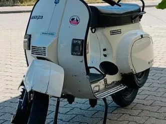vespa pk50s bj. 83, o-lack weiß, deutsche papiere