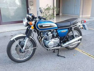 honda cb 500 four 1977 restauro totale blu/azzurro