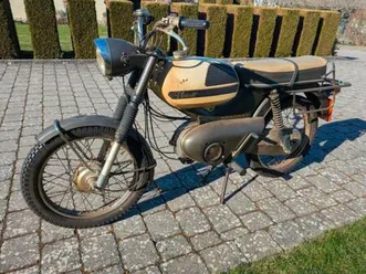 sehr seltene kreidler florett lh k54/32d garagenfund orig. patina