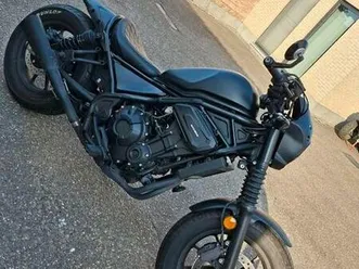 ② honda rebel 500 cc(bobber style )