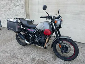 2023 royal enfield himalayan scram 411 -370 miles abs brakes dualsport