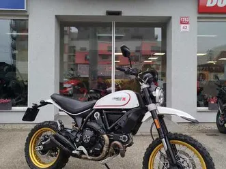ducati scrambler desert sled, čr, desmo, krásný stav