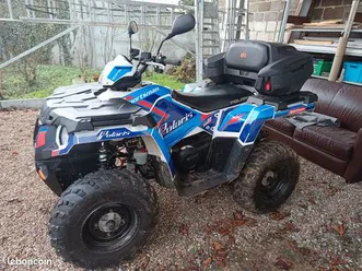 quad polaris sportsman 570 direction assistée