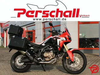 honda crf 1000 abs africa twin + top + 3 koffer +