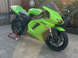 kawasaki ninja zx-6r groen