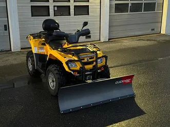 can-am outlander 400 max xt h.o med skjær (kun 68t)