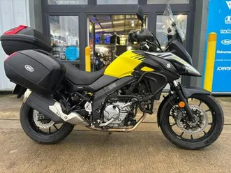 2017 suzuki dl650 v strom - 22k miles - givi full luggage - givi engine bars