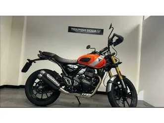 vendo triumph scrambler 400 x (2024 - 25) usata a catania (codice 9904150) - moto.it